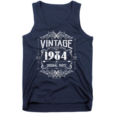 Vintage Old Style Top Notch Mostly Original Parts Whiskey Label 1984 40 Tank Top