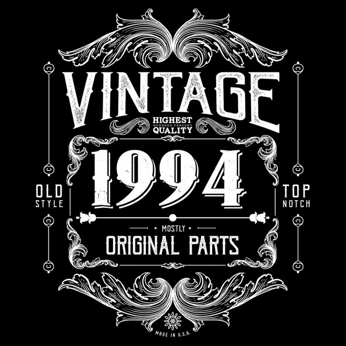 Vintage Old Style Top Notch Mostly Original Parts Whiskey Label 1994 30 Apron
