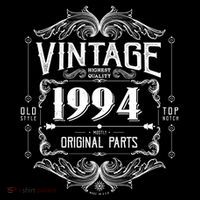 Vintage Old Style Top Notch Mostly Original Parts Whiskey Label 1994 30 Poster