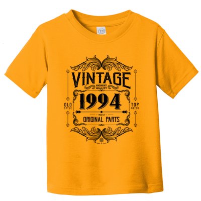 Vintage Old Style Top Notch Mostly Original Parts Whiskey Label 1994 30 Toddler T-Shirt