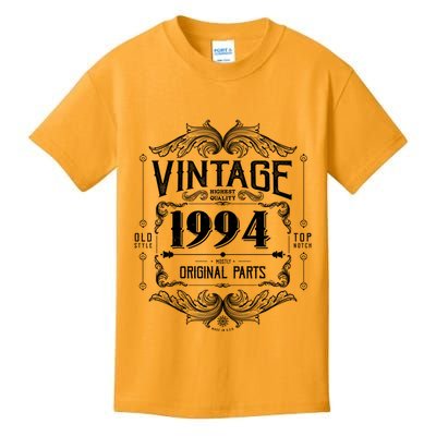 Vintage Old Style Top Notch Mostly Original Parts Whiskey Label 1994 30 Kids T-Shirt