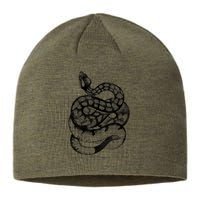 Vintage Ophiology South American Rattle Snake Tee Sustainable Beanie