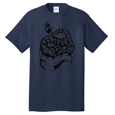 Vintage Ophiology South American Rattle Snake Tee Tall T-Shirt