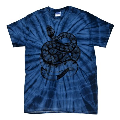 Vintage Ophiology South American Rattle Snake Tee Tie-Dye T-Shirt