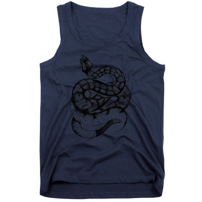 Vintage Ophiology South American Rattle Snake Tee Tank Top