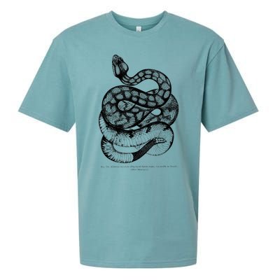 Vintage Ophiology South American Rattle Snake Tee Sueded Cloud Jersey T-Shirt