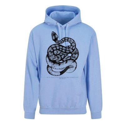 Vintage Ophiology South American Rattle Snake Tee Unisex Surf Hoodie