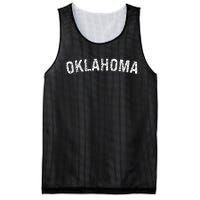 Vintage Oklahoma S Oklahoma Red Retro Mesh Reversible Basketball Jersey Tank