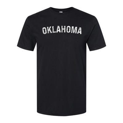 Vintage Oklahoma S Oklahoma Red Retro Softstyle CVC T-Shirt