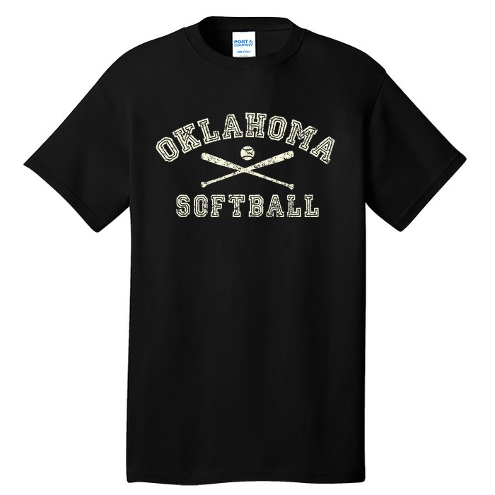 Vintage Oklahoma Softball Gear Tall T-Shirt