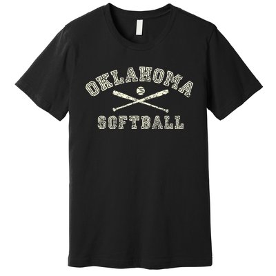 Vintage Oklahoma Softball Gear Premium T-Shirt