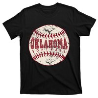 Vintage Oklahoma Softball Ball T-Shirt