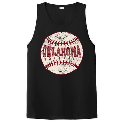 Vintage Oklahoma Softball Ball PosiCharge Competitor Tank