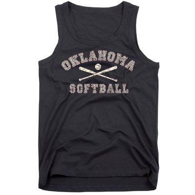 Vintage Oklahoma Softball Gear Tank Top