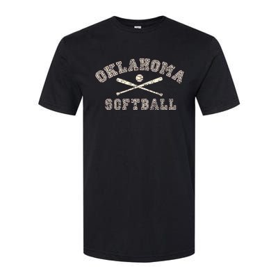 Vintage Oklahoma Softball Gear Softstyle CVC T-Shirt