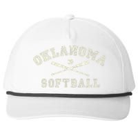 Vintage Oklahoma Softball Gear Snapback Five-Panel Rope Hat