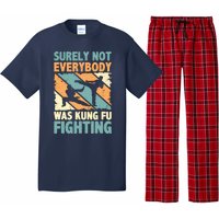 Vintage Outfit Surely Not Everybody Was Kung Fu Fighting Pajama Set