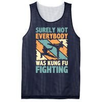 Vintage Outfit Surely Not Everybody Was Kung Fu Fighting Mesh Reversible Basketball Jersey Tank