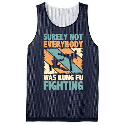 Vintage Outfit Surely Not Everybody Was Kung Fu Fighting Mesh Reversible Basketball Jersey Tank