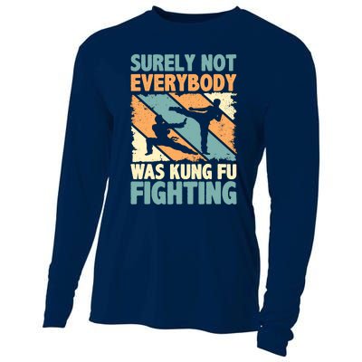 Vintage Outfit Surely Not Everybody Was Kung Fu Fighting Cooling Performance Long Sleeve Crew