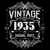 Vintage Old Style Top Notch Mostly Original Parts Whiskey Label 1935 90 Bag
