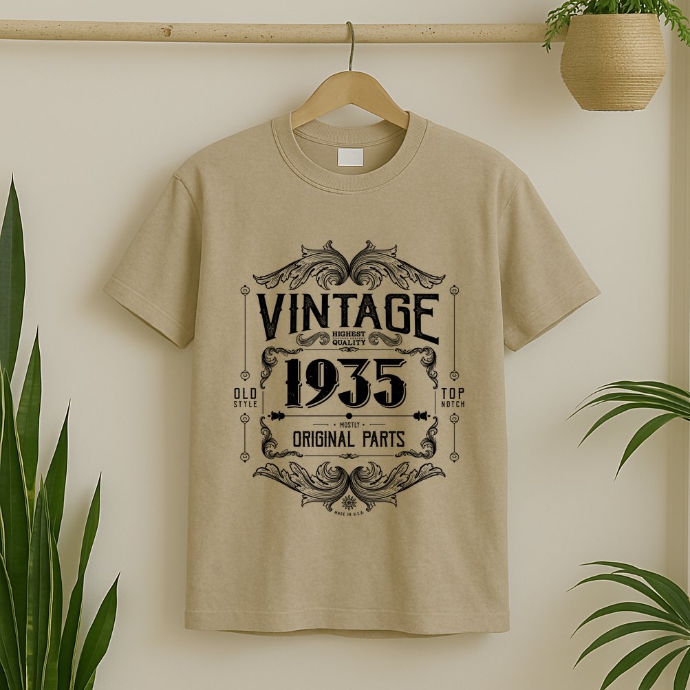 Vintage Old Style Top Notch Mostly Original Parts Whiskey Label 1935 90 T-Shirt