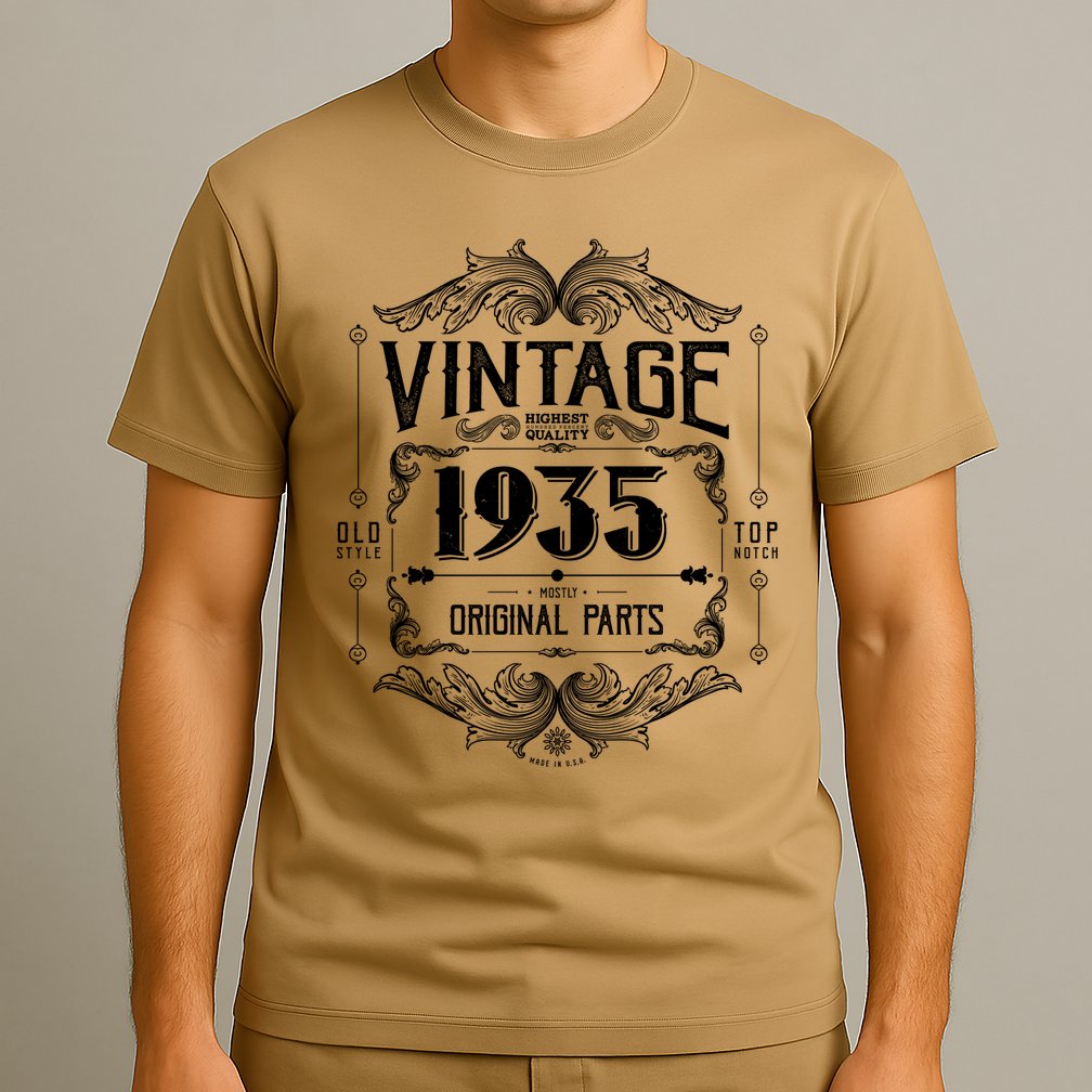 Vintage Old Style Top Notch Mostly Original Parts Whiskey Label 1935 90 T-Shirt