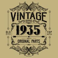 Vintage Old Style Top Notch Mostly Original Parts Whiskey Label 1935 90 T-Shirt