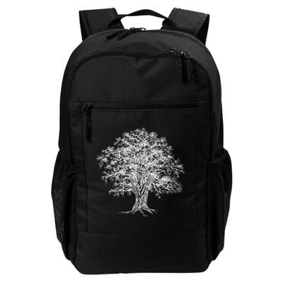 Vintage Oak Tree Design Tree Huggers Arborists Nature Lovers Daily Commute Backpack