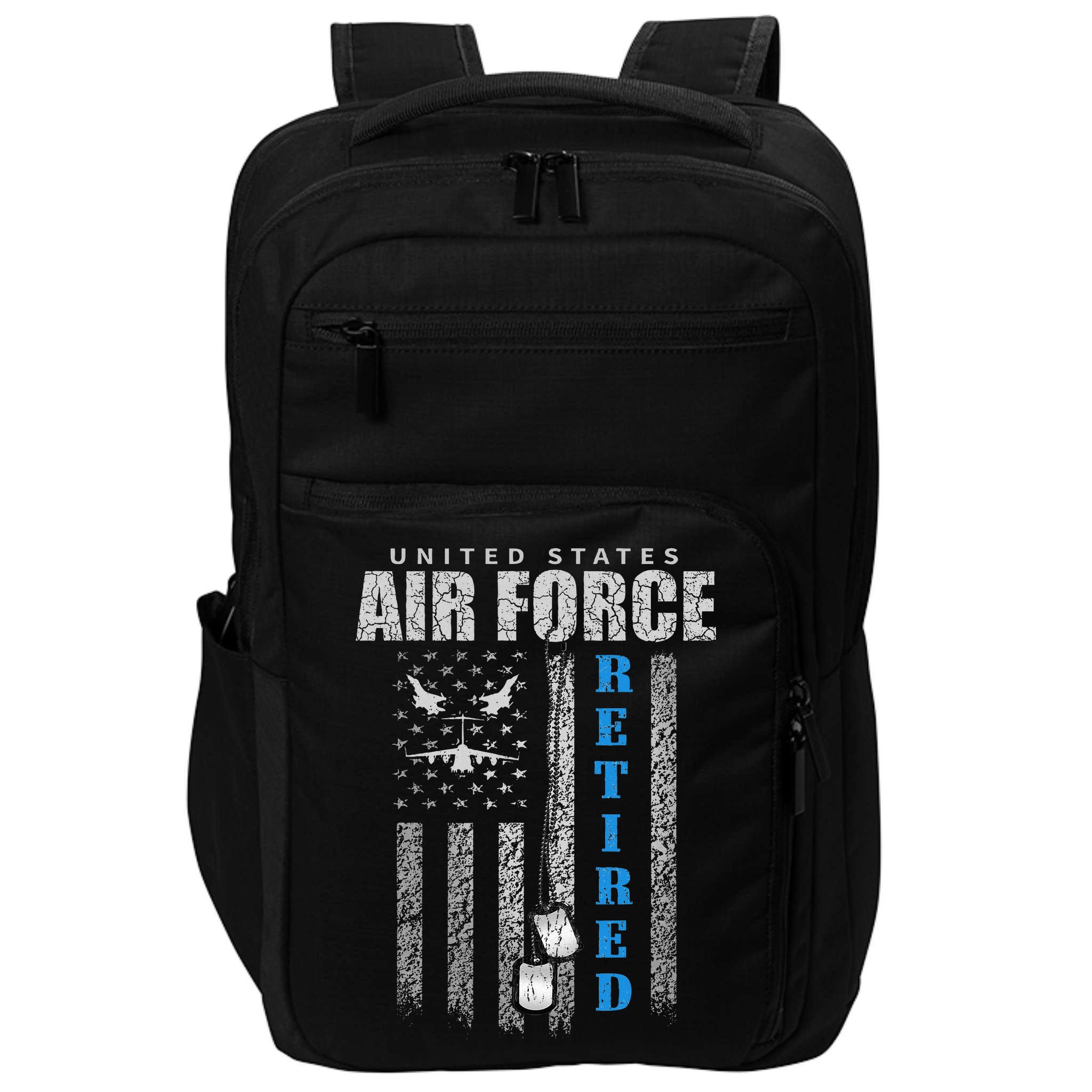 Veteran Of The United States Air Force Retired  Impact Tech Backpack