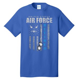 Veteran Of The United States Air Force Retired  Tall T-Shirt