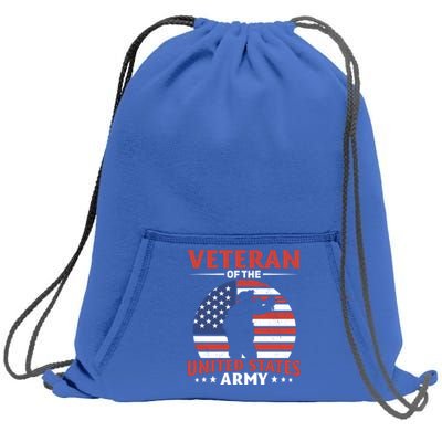 Veteran Of The United States Army Veterans Day Gift Sweatshirt Cinch Pack Bag