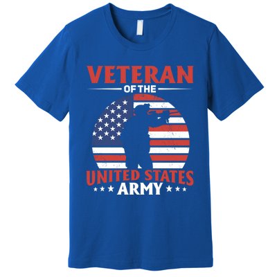 Veteran Of The United States Army Veterans Day Gift Premium T-Shirt