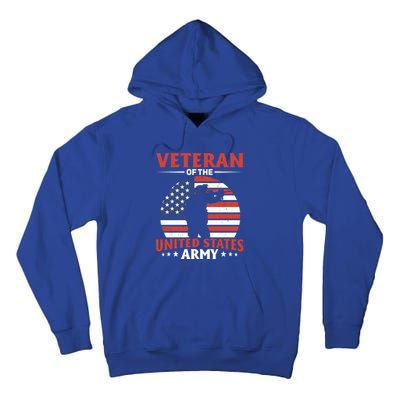 Veteran Of The United States Army Veterans Day Gift Tall Hoodie