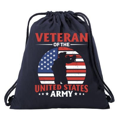 Veteran Of The United States Army Veterans Day Gift Drawstring Bag