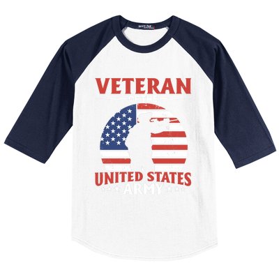 Veteran Of The United States Army Veterans Day Gift Baseball Sleeve Shirt