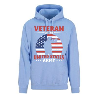 Veteran Of The United States Army Veterans Day Gift Unisex Surf Hoodie