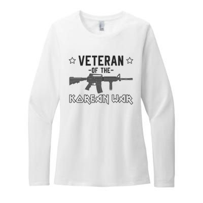 Veteran Of The Korean War Memorial Day Womens CVC Long Sleeve Shirt