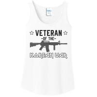 Veteran Of The Korean War Memorial Day Ladies Essential Tank