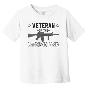 Veteran Of The Korean War Memorial Day Toddler T-Shirt