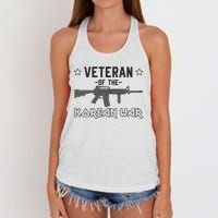 Veteran Of The Korean War Memorial Day Women's Knotted Racerback Tank