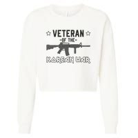 Veteran Of The Korean War Memorial Day Cropped Pullover Crew