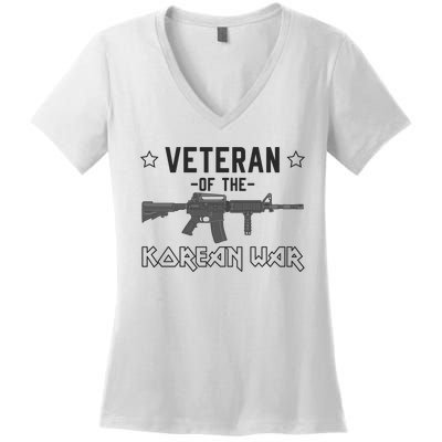 Veteran Of The Korean War Memorial Day Women's V-Neck T-Shirt