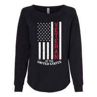 Veteran Of The United States US Flag Memorial Day Patriotic Womens California Wash Sweatshirt