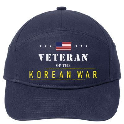 Veteran Of The Korean War 7-Panel Snapback Hat