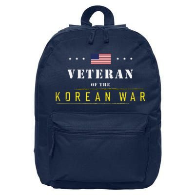 Veteran Of The Korean War 16 in Basic Backpack