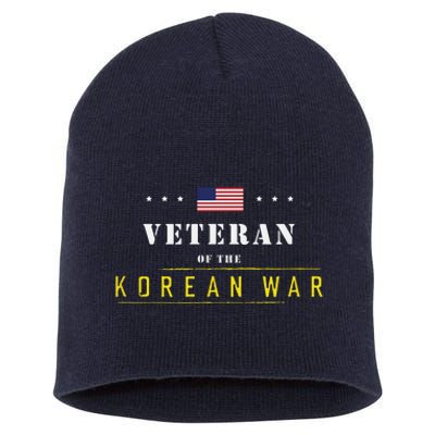 Veteran Of The Korean War Short Acrylic Beanie