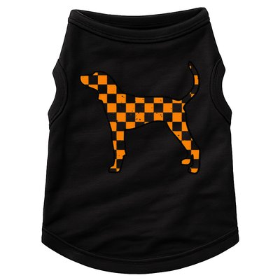 Vintage Orange Tennessee Blooded Dog Lovers Tn Doggie Tank