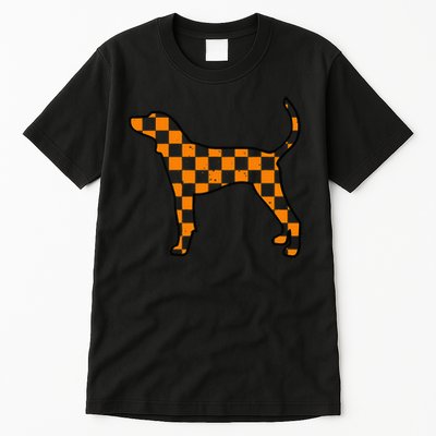 Vintage Orange Tennessee Blooded Dog Lovers Tn Tall T-Shirt