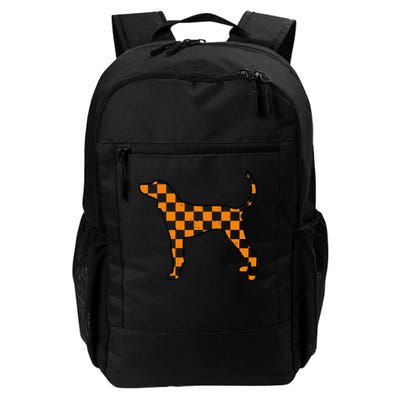 Vintage Orange Tennessee Blooded Dog Lovers Tn Backpack